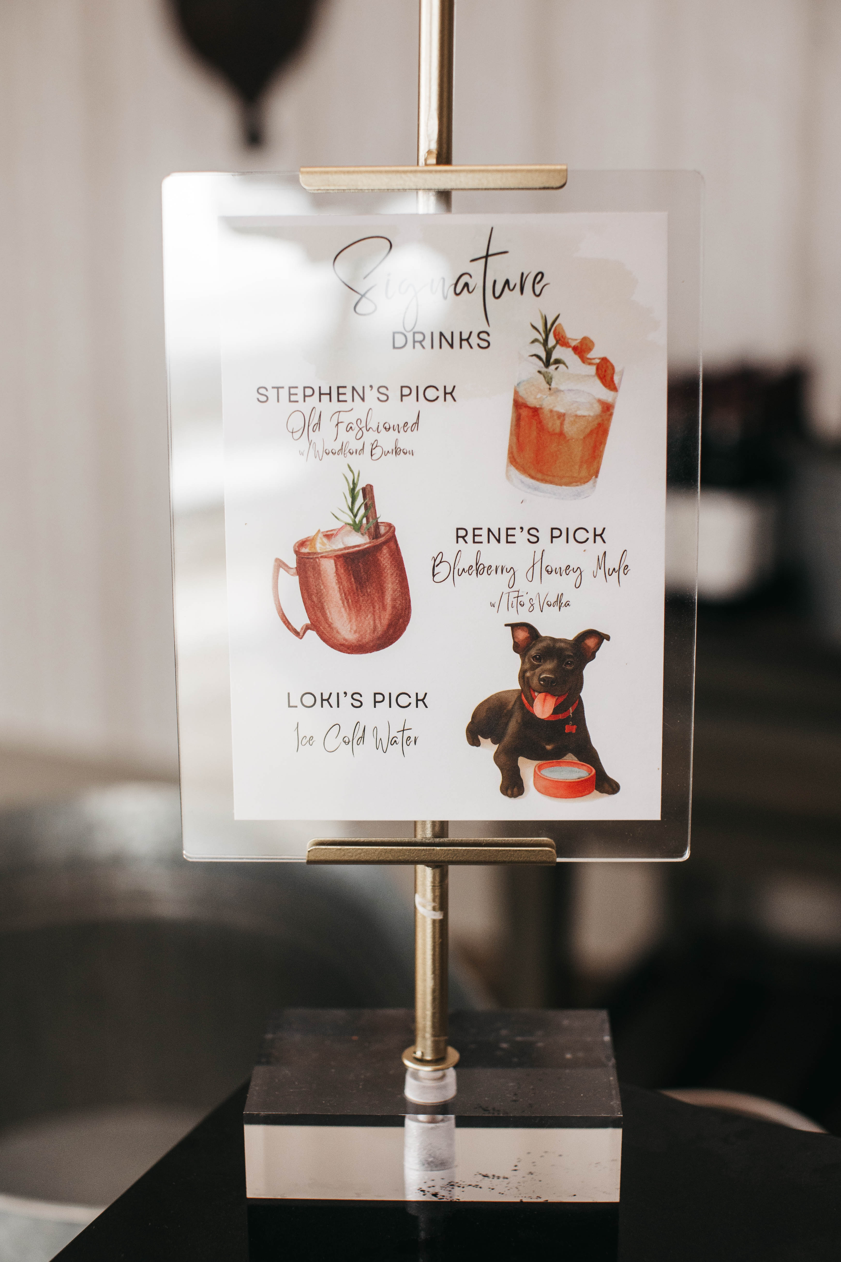 Include your dog on your drink menu